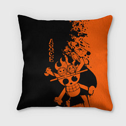 Подушка квадратная One Piece - Ace, цвет: 3D-принт