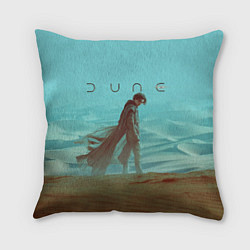Подушка квадратная Пол Атрейдес Dune part one, цвет: 3D-принт