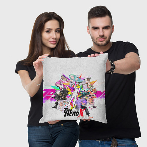 Подушка квадратная Characters To Be Hero X / 3D-принт – фото 3
