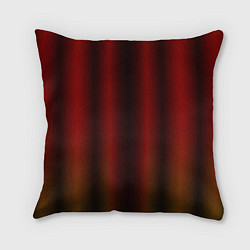 Подушка квадратная Neon red orange lines, цвет: 3D-принт