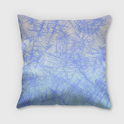 Подушка квадратная В инее, цвет: 3D-принт