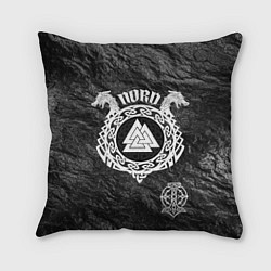 Подушка квадратная Символ валькнут, цвет: 3D-принт