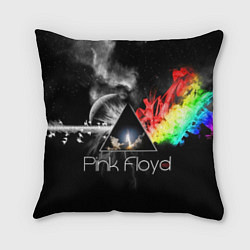 Подушка квадратная Pink Floyd, цвет: 3D-принт