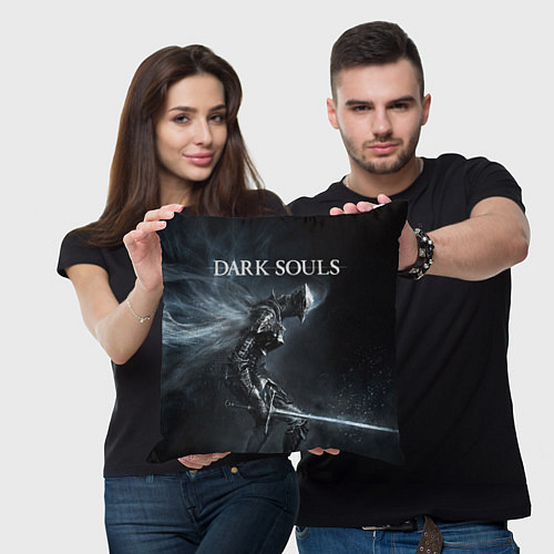 Подушка квадратная Dark Souls / 3D-принт – фото 3