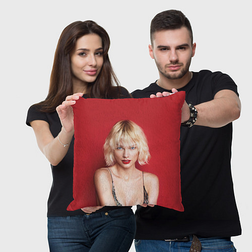 Подушка квадратная Taylor Swift / 3D-принт – фото 3