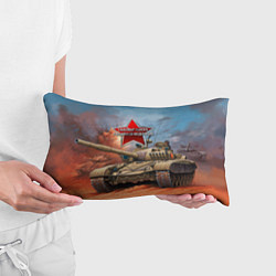Подушка-антистресс Танковые войска РФ, цвет: 3D-принт — фото 2