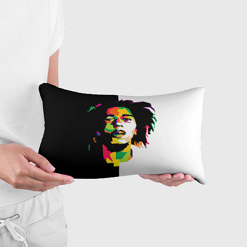 Подушка-антистресс Bob Marley: Colors / 3D-принт – фото 3
