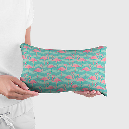 Подушка-антистресс Flamingo Pattern / 3D-принт – фото 3