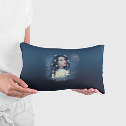 Подушка-антистресс Lana Del Rey: Love, цвет: 3D-принт — фото 2