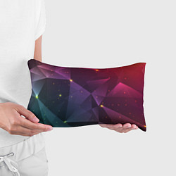 Подушка-антистресс Colorful triangles, цвет: 3D-принт — фото 2
