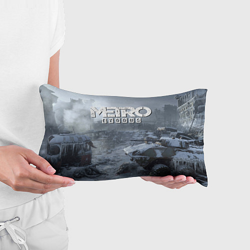 Подушка-антистресс Metro Exodus: Cold Winter / 3D-принт – фото 3
