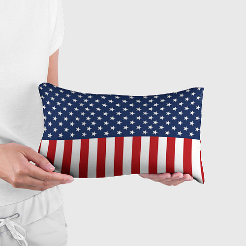 Подушка-антистресс Флаг США / 3D-принт – фото 3