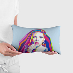 Подушка-антистресс Scarlett Johansson, цвет: 3D-принт — фото 2
