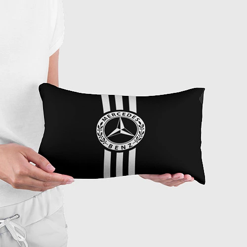 Подушка-антистресс Mercedes-Benz Black / 3D-принт – фото 3