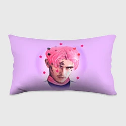 Подушка-антистресс Lil Peep: Pink Edition, цвет: 3D-принт