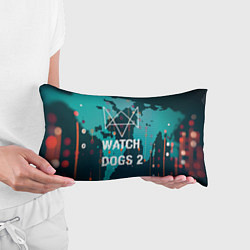 Подушка-антистресс Watch Dogs 2: Network Hack, цвет: 3D-принт — фото 2