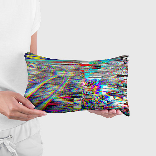 Подушка-антистресс VHS Glitch / 3D-принт – фото 3