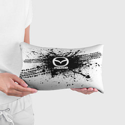 Подушка-антистресс Mazda: Black Spray, цвет: 3D-принт — фото 2