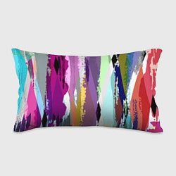 Подушка-антистресс Цветные полосы, цвет: 3D-принт