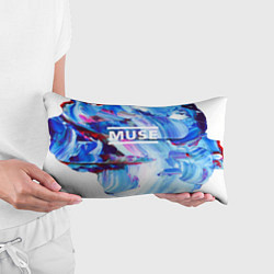 Подушка-антистресс MUSE: Blue Colours, цвет: 3D-принт — фото 2