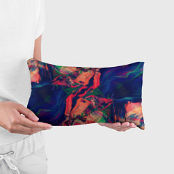 Подушка-антистресс Цветные разводы, цвет: 3D-принт — фото 2