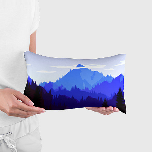 Подушка-антистресс Firewatch: Cold Mountain / 3D-принт – фото 3