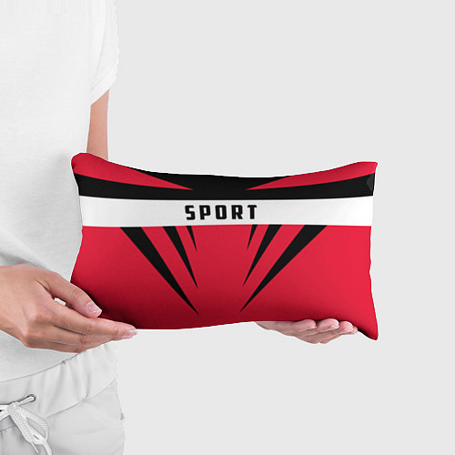 Подушка-антистресс Sport: Red Style / 3D-принт – фото 3