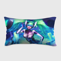 Подушка-антистресс DJ Sona: LoL, цвет: 3D-принт