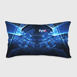 Подушка-антистресс Mass Effect: Blue Armor N7