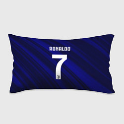 Подушка-антистресс Ronaldo 7: Blue Sport, цвет: 3D-принт