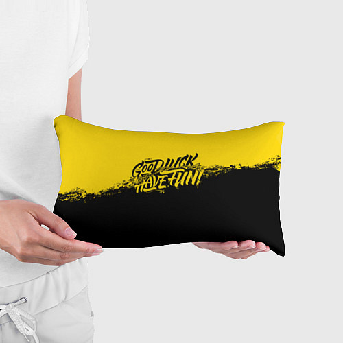 Подушка-антистресс GLHF: Yellow Style / 3D-принт – фото 3