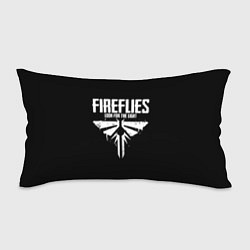 Подушка-антистресс Fireflies: White Logo, цвет: 3D-принт