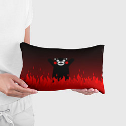 Подушка-антистресс Kumamon: Hell Flame, цвет: 3D-принт — фото 2