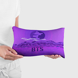Подушка-антистресс BTS: Violet Mountains, цвет: 3D-принт — фото 2
