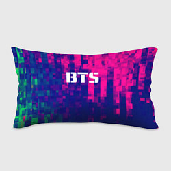 Подушка-антистресс BTS: Blue & Pink Neon, цвет: 3D-принт