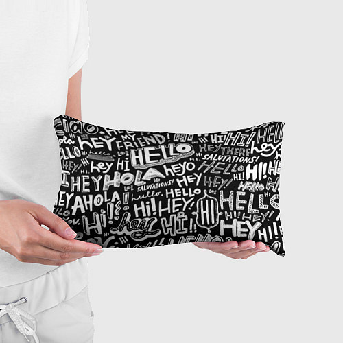 Подушка-антистресс Hello Pattern / 3D-принт – фото 3