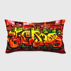 Подушка-антистресс Red Graffiti, цвет: 3D-принт