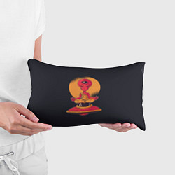 Подушка-антистресс Пришелец-медитатор, цвет: 3D-принт — фото 2