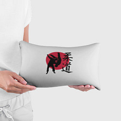 Подушка-антистресс Дзюдо бойцы, цвет: 3D-принт — фото 2