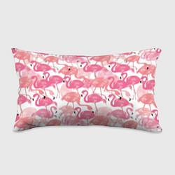 Подушка-антистресс Рай фламинго, цвет: 3D-принт