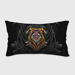 Подушка-антистресс Metallica мышь летучая, цвет: 3D-принт