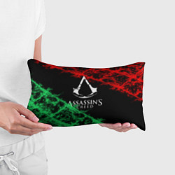 Подушка-антистресс Assassin’s Creed: Red & Green, цвет: 3D-принт — фото 2