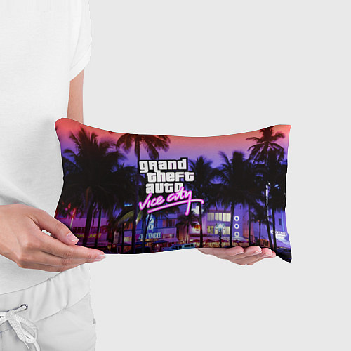 Подушка-антистресс Grand Theft Auto Vice City / 3D-принт – фото 3