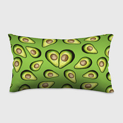 Подушка-антистресс Люблю авокадо, цвет: 3D-принт