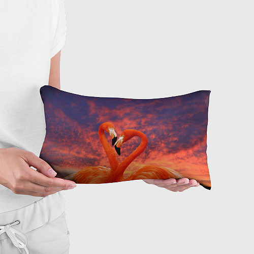 Подушка-антистресс Flamingo Love / 3D-принт – фото 3