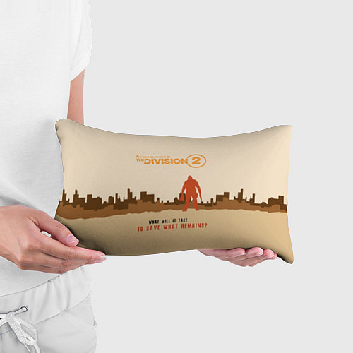 Подушка-антистресс Tom Clancy's The Division 2 / 3D-принт – фото 3