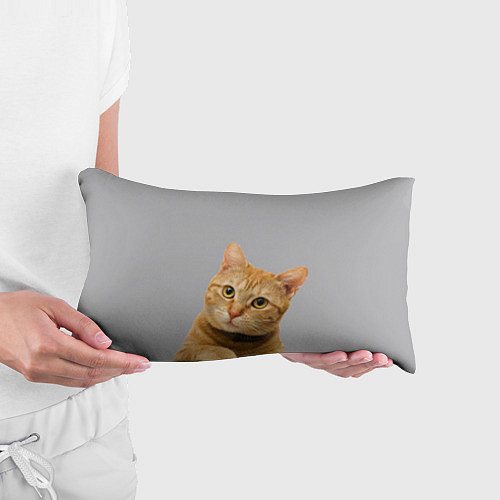 Подушка-антистресс Рыжий котик / 3D-принт – фото 3