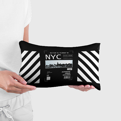 Подушка-антистресс Off-White: NYC / 3D-принт – фото 3