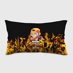Подушка-антистресс Brawl stars leon max, цвет: 3D-принт