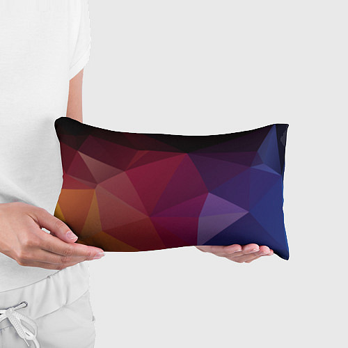 Подушка-антистресс Полигональный фон / 3D-принт – фото 3
